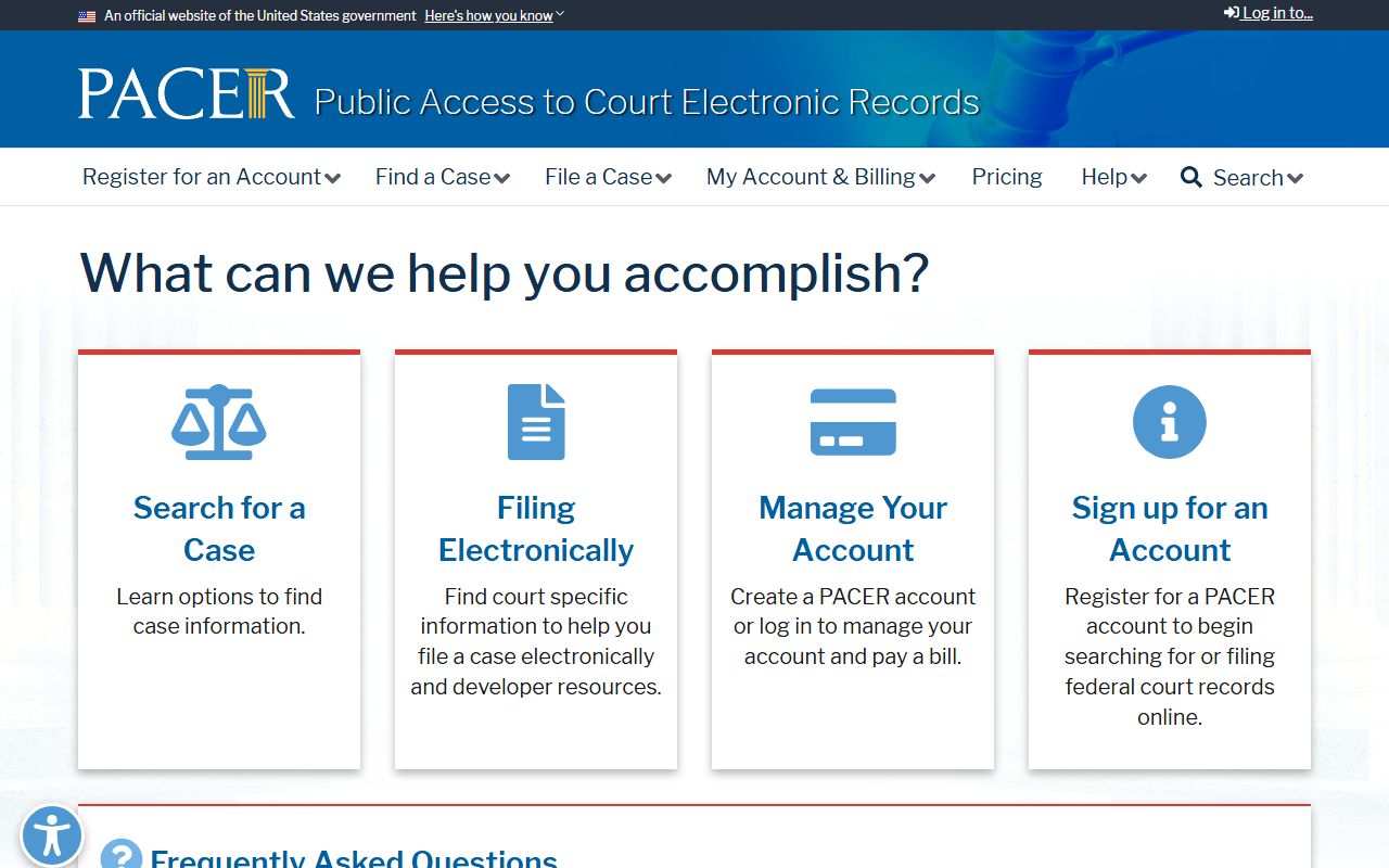 Adair County Circuit Court records PACER federal docket system