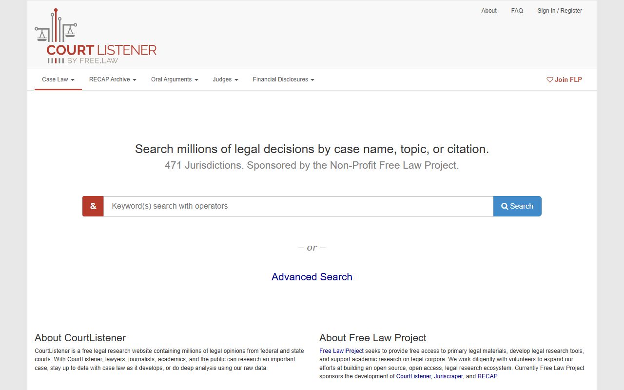 Adair County Circuit Court records CourtListener federal research